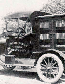 Book truck used from 1923 – 1925