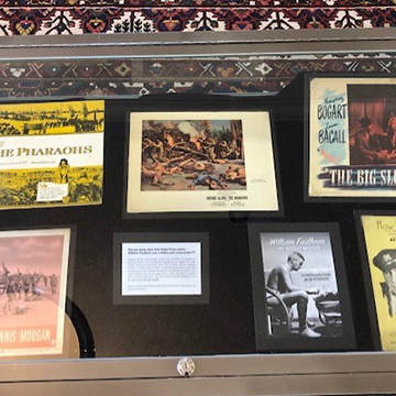 Faulkner, Hollywood Screenwriter Exhibit