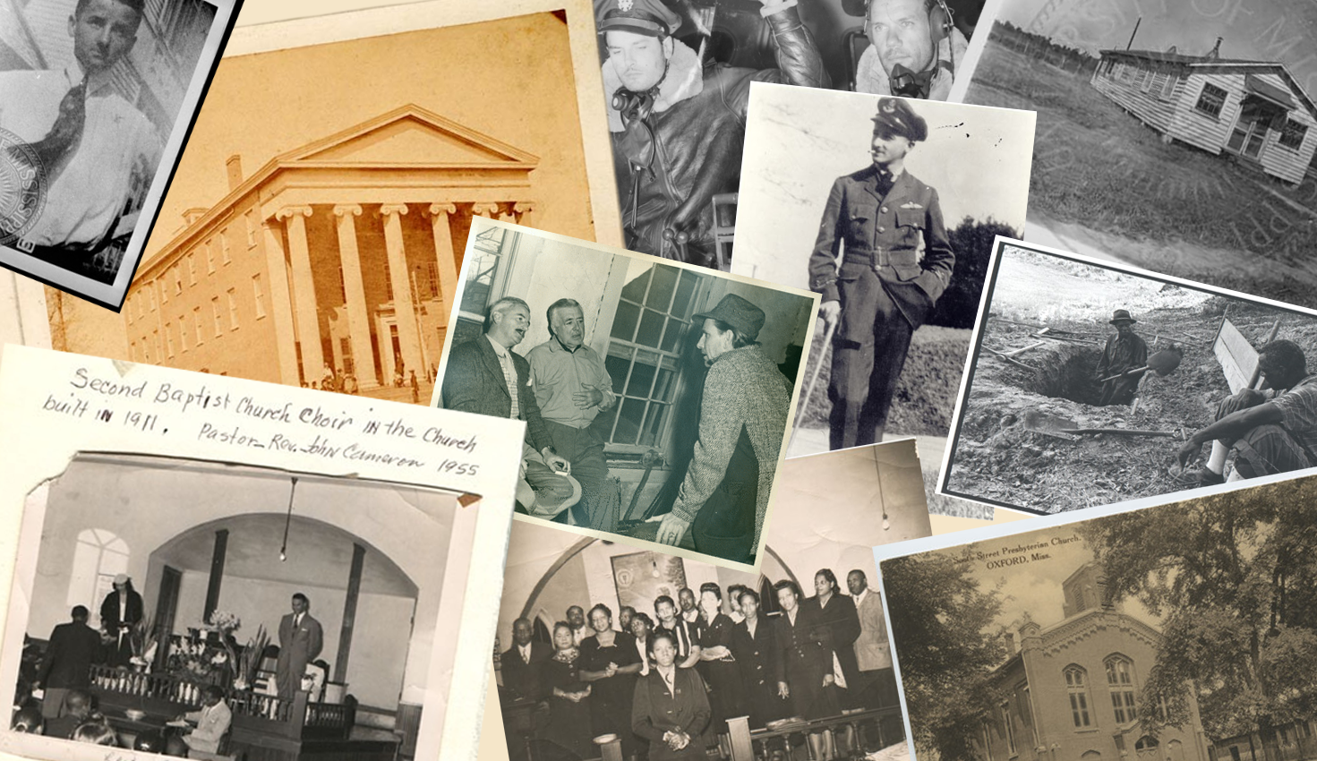 Old photos from the library's archive.