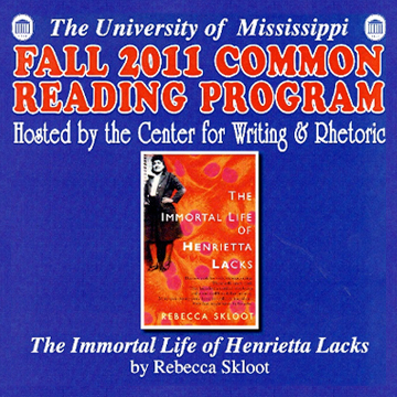 2011 Common Read Poster 