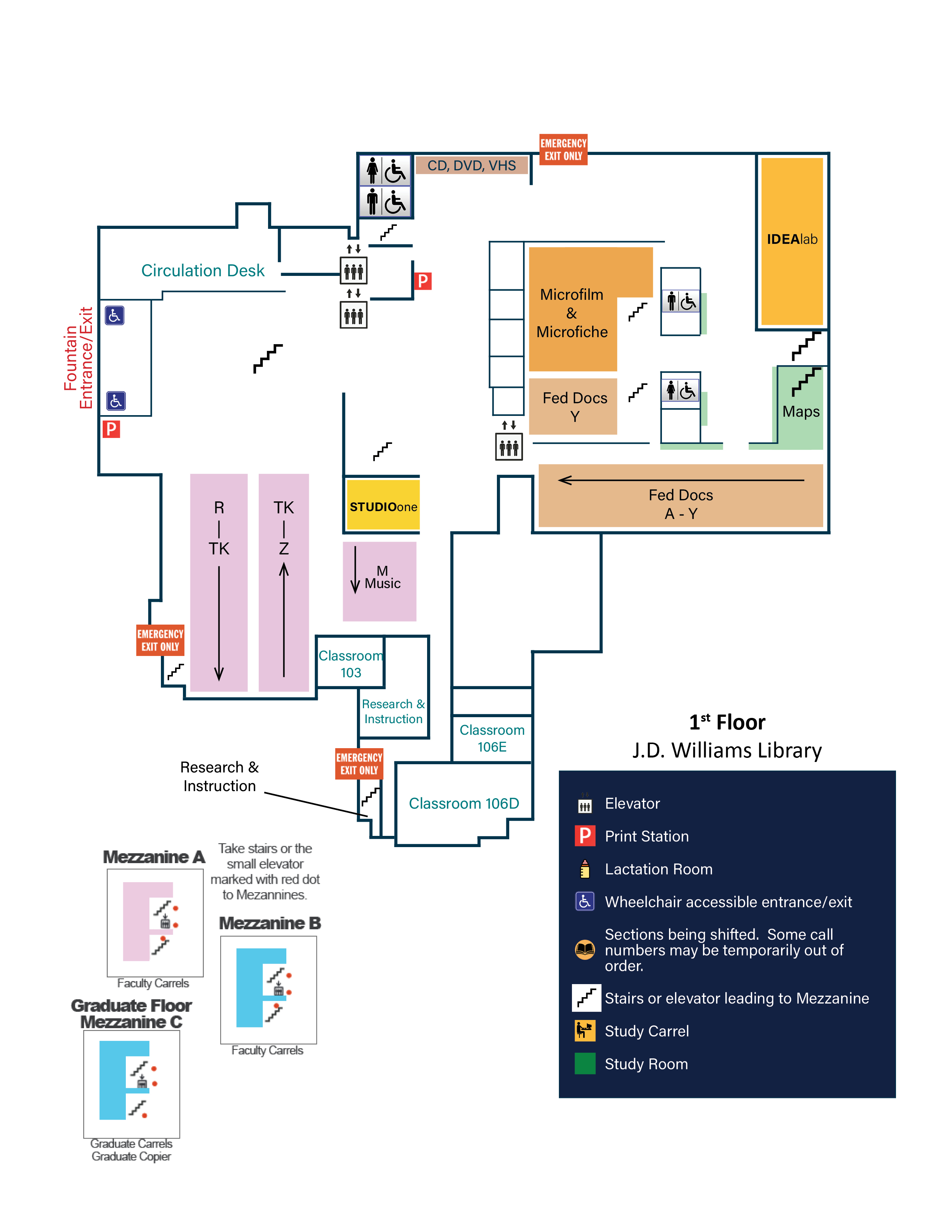Floor Map 1