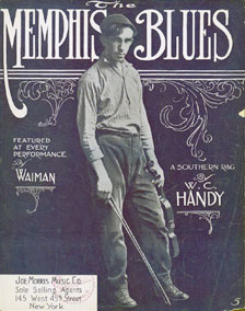 Memphis Blues magazine cover
