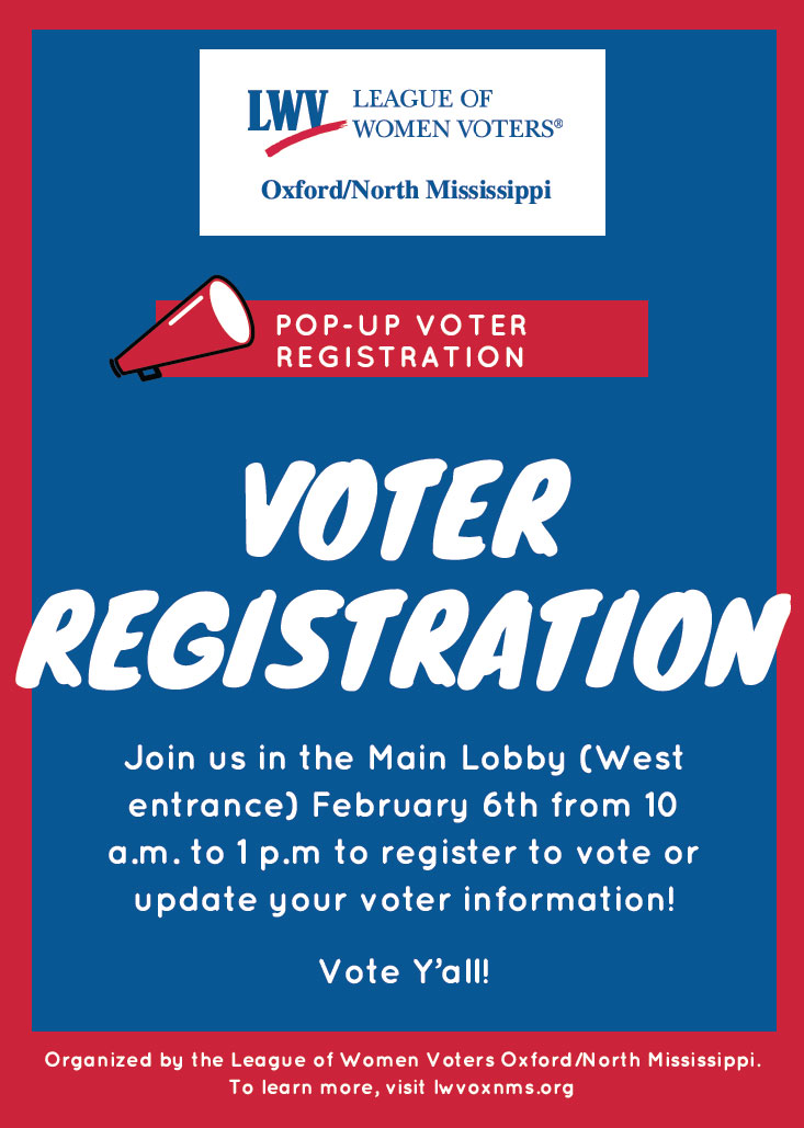 Pop Up Voter Registration