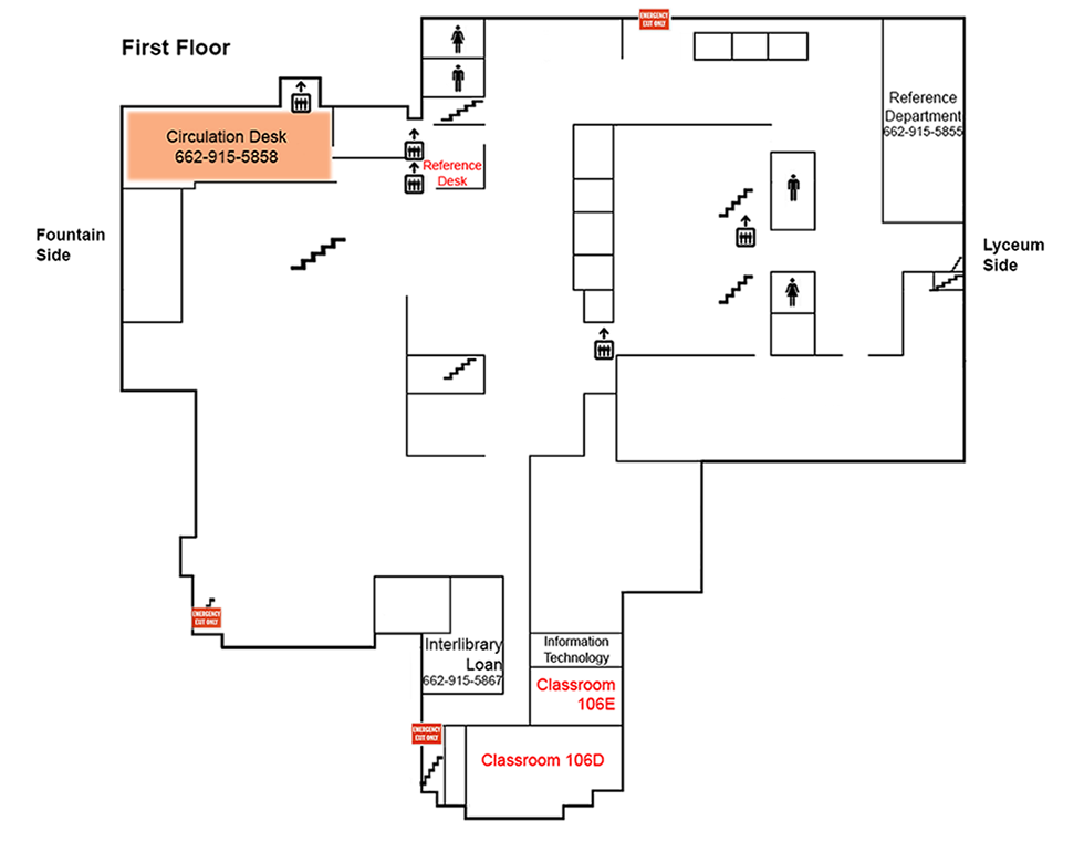 First Floor Circulation 