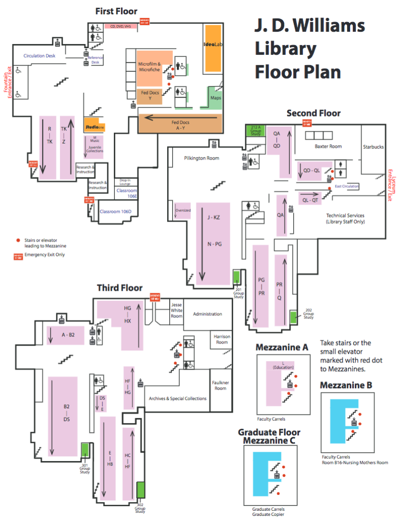 All Floors Map